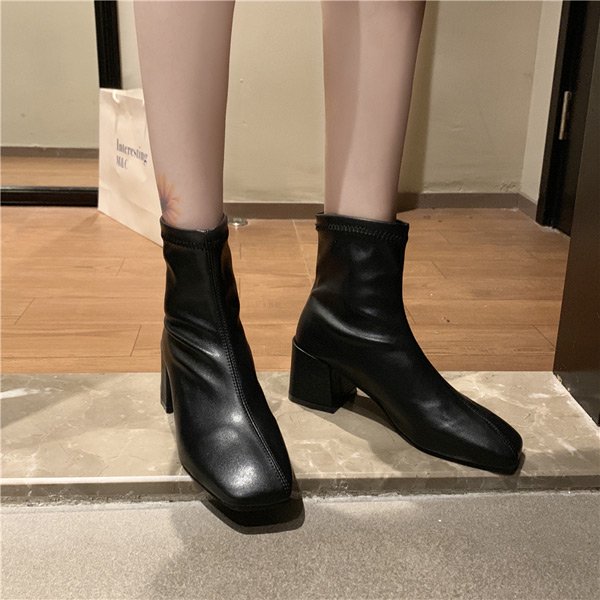 ION square toe boots