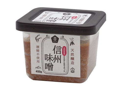 無双 信州みそ【糀みそ】(450g) - 日本食品工業公式ショップ 自然食品