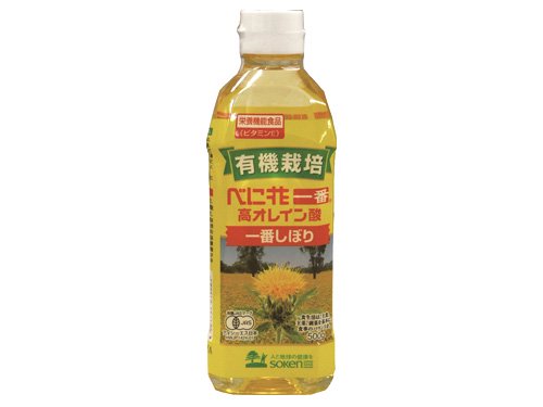 有機べに花油(500g) - 日本食品工業公式ショップ 自然食品『べんぶ』