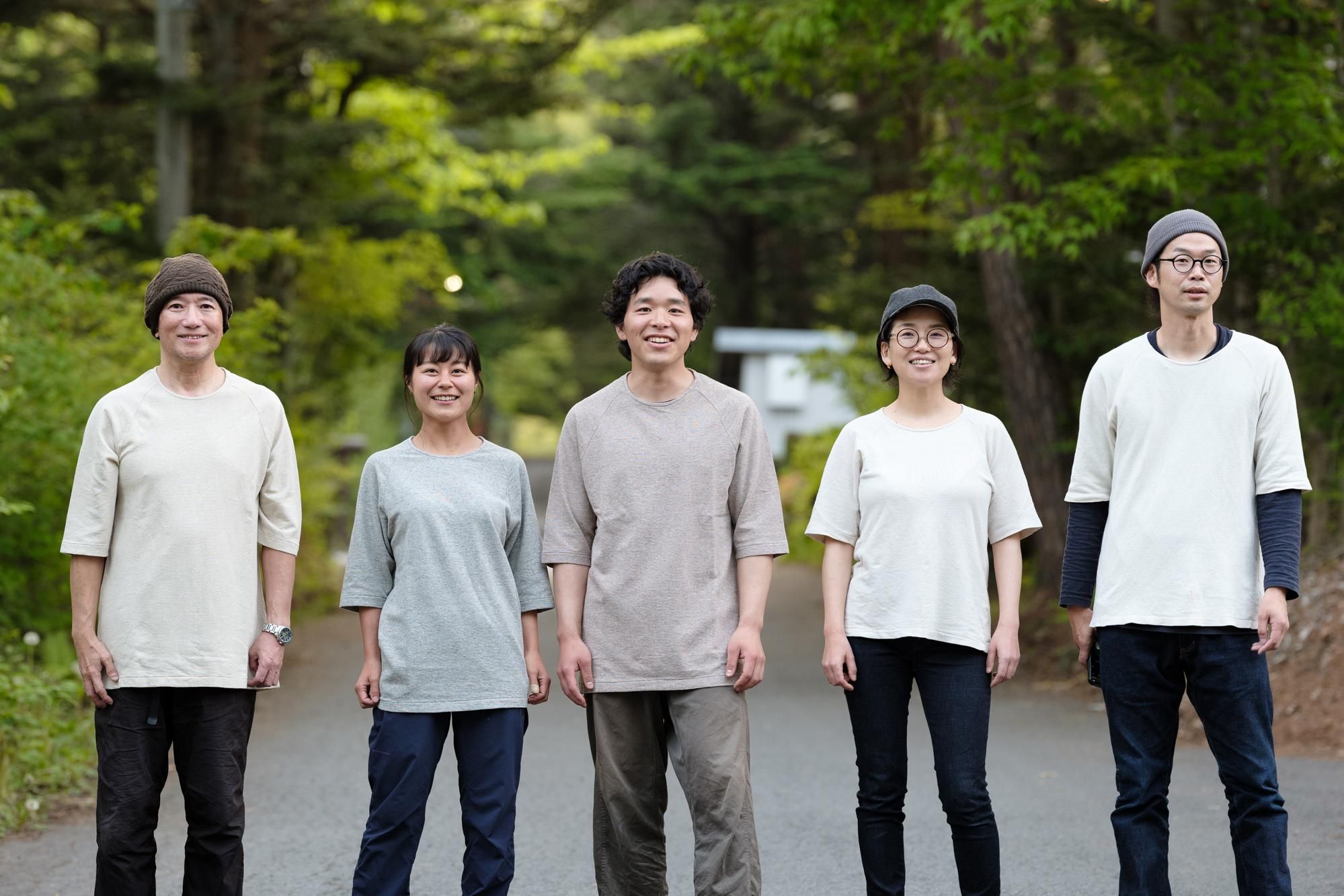 リネンのTシャツ わざわざオリジナル