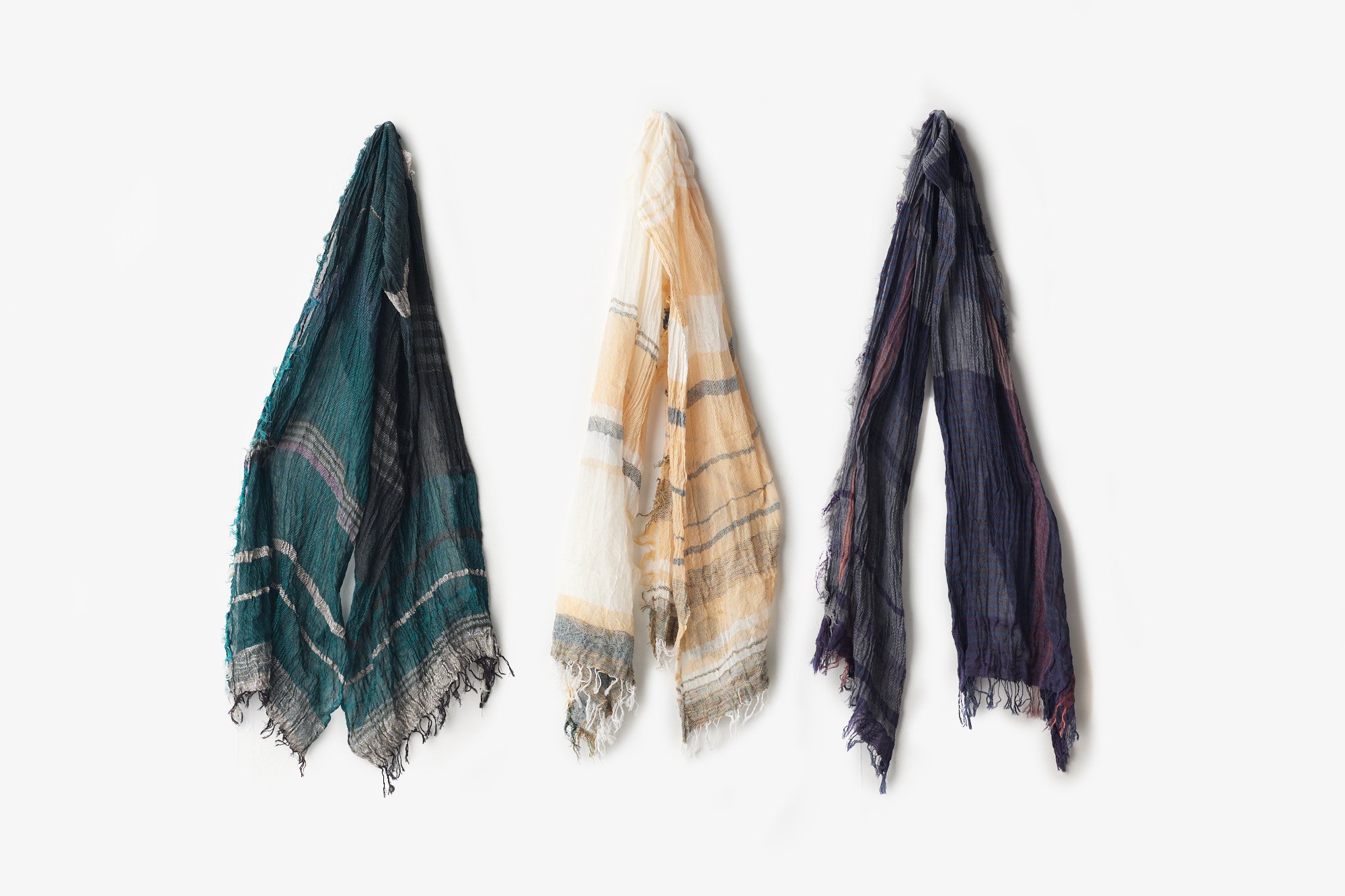 roots shawl MIDDLE cotton｜tamaki niime 玉木新雌 - パンと日用品の