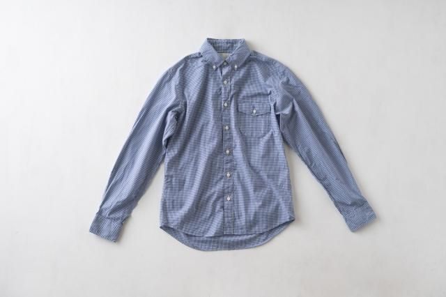 h.b b.dシャツ オーガニックギンガム classico(クラシコ)