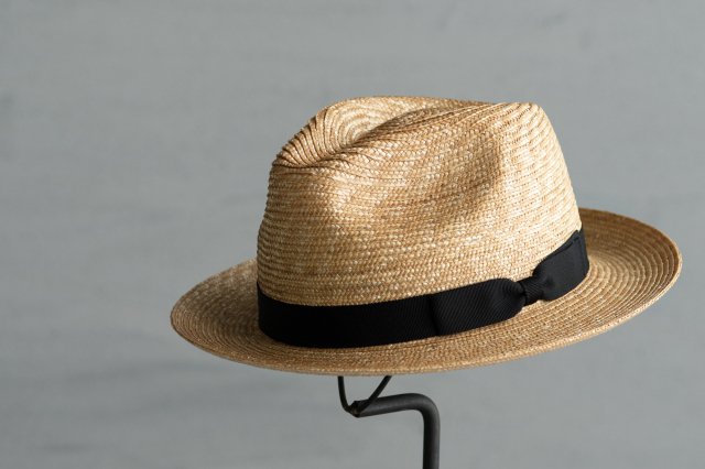 帽子　麦フェドラー5　石田製帽