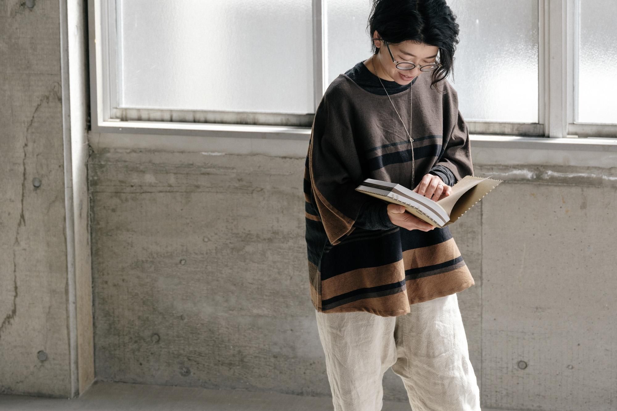 fuwa-T half sleeves wool｜tamaki niime 玉木新雌 - パンと日用品の店 
