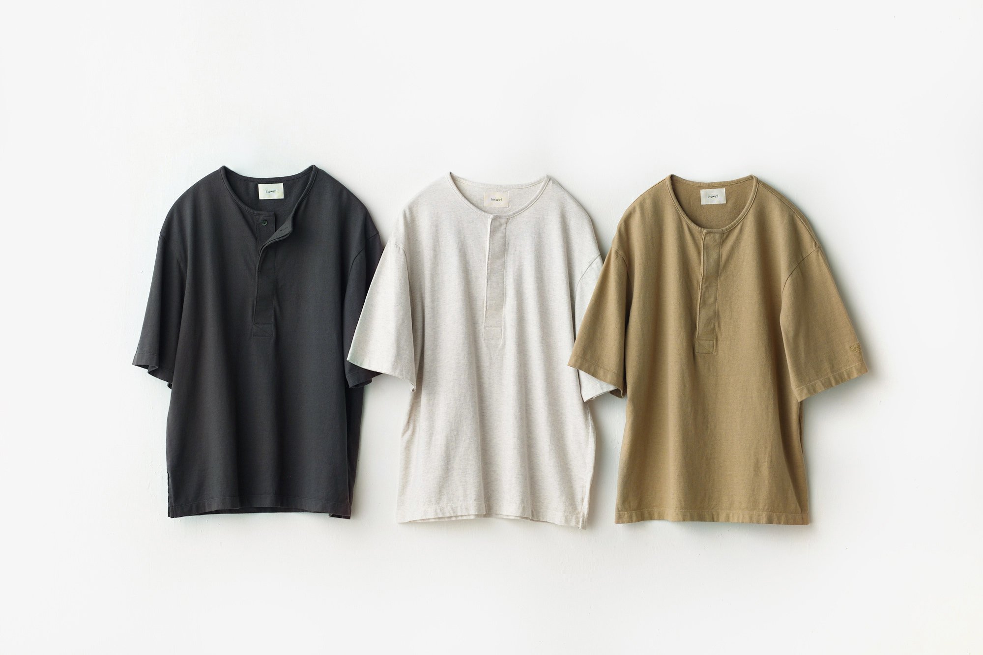 HENRY NECK T-SHIRT｜Inswirl インスワール - パンと日用品の店