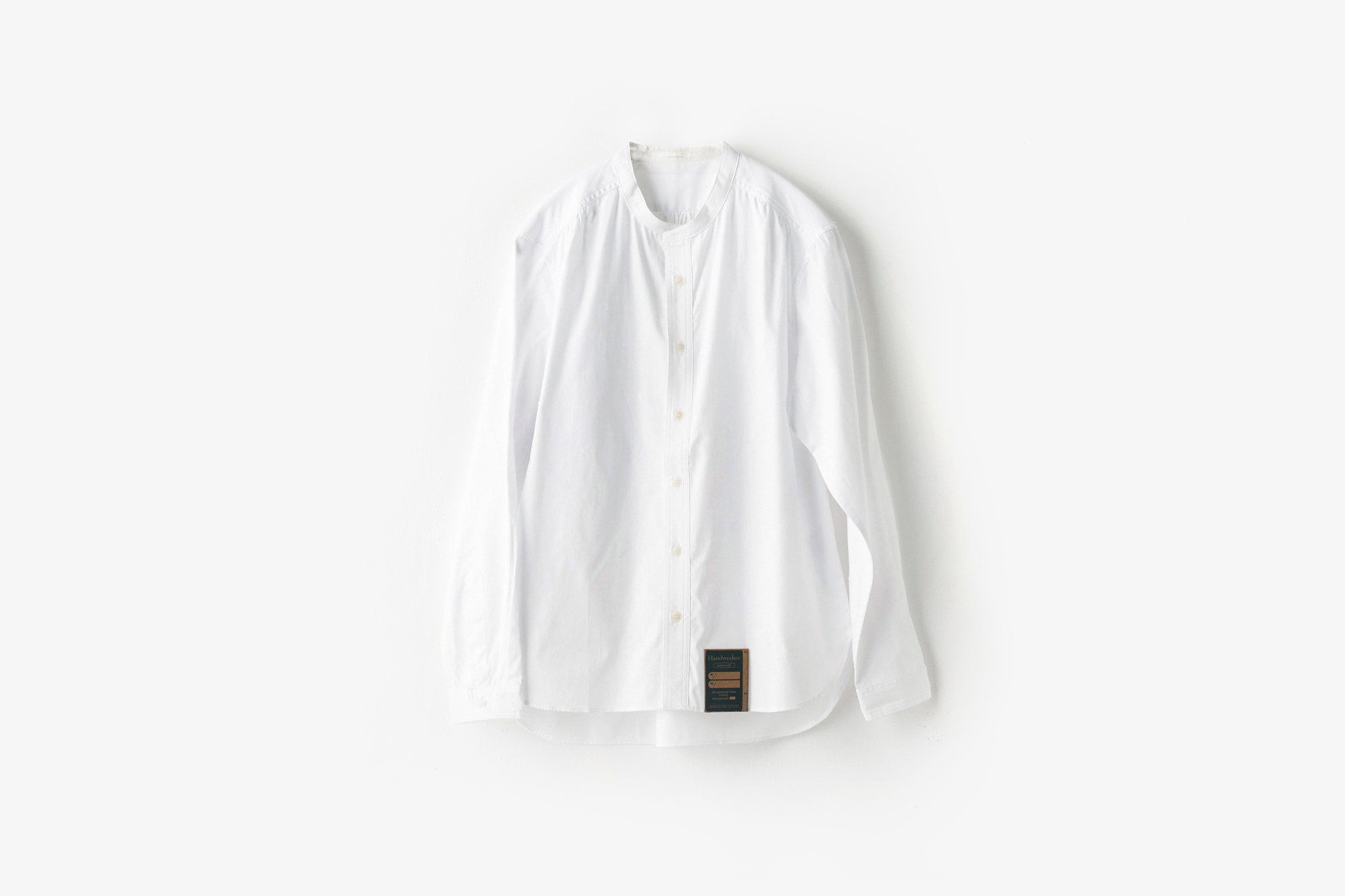 HW collarless shirt cotton｜ASEEDONCLOUD - パンと日用品の店 わざわざ オンラインストア