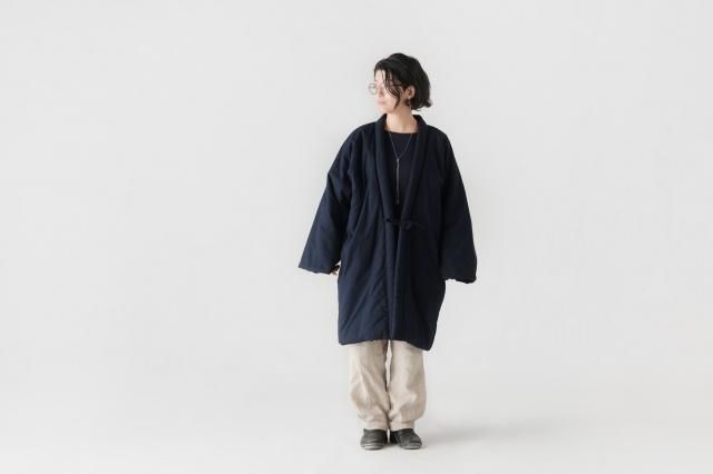 山並み袢天 (はんてん) oversized 宮田織物