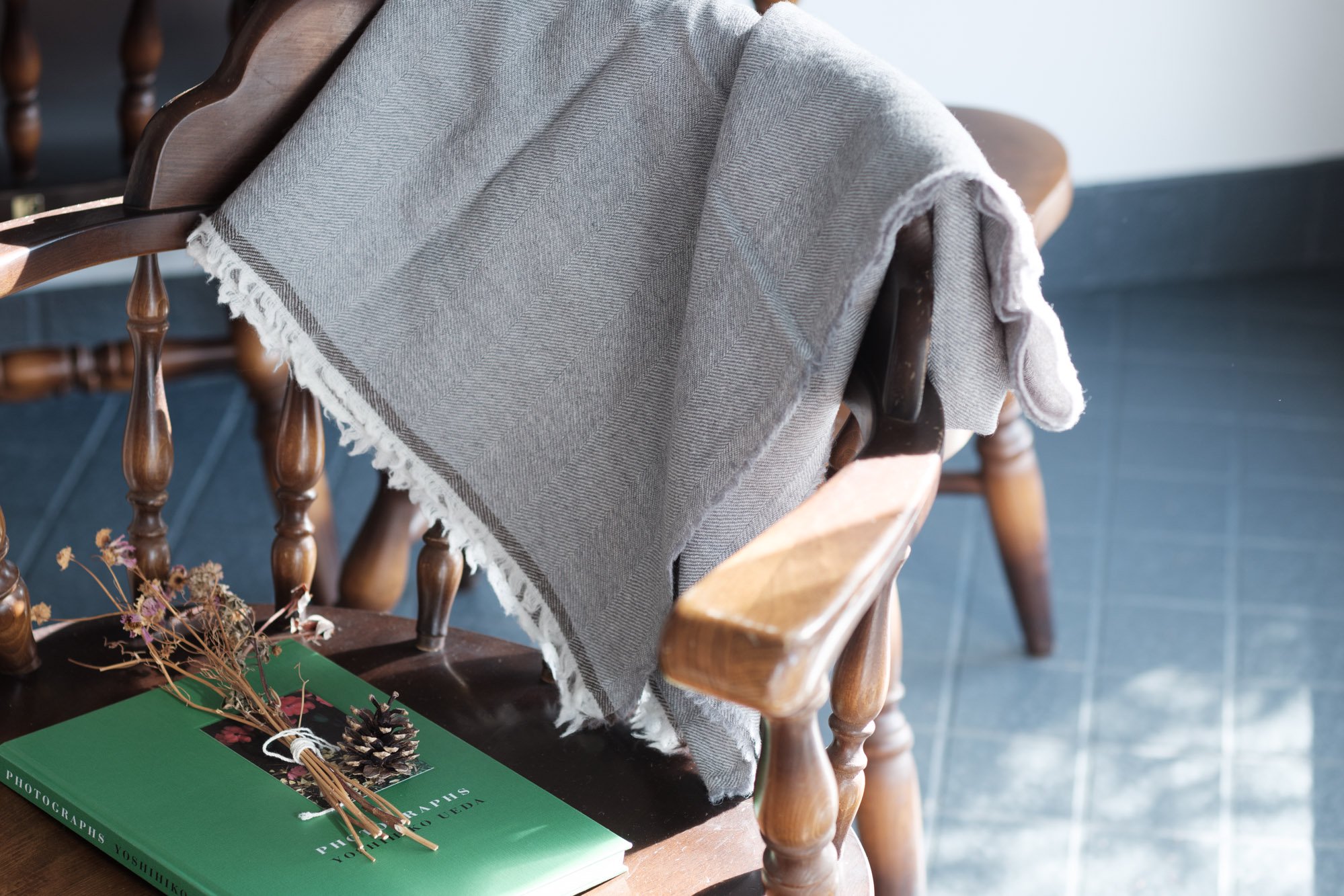 VIIRU merino wool scarf 75×220cm｜LAPUAN KANKURIT ラプアン カンクリ - パンと日用品の店  わざわざオンラインストア