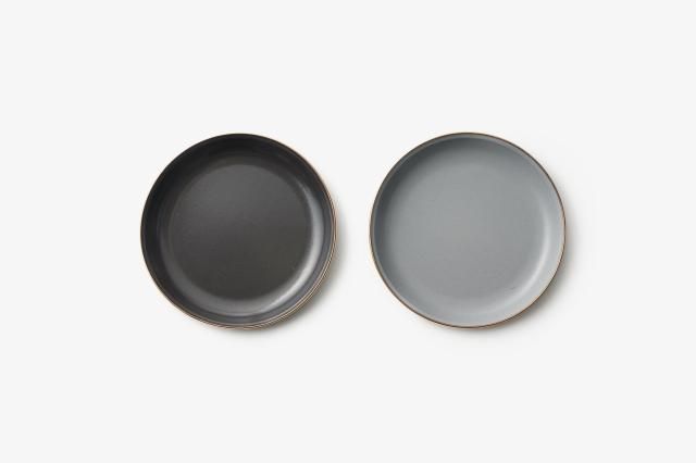 エナメル 8インチ サラダプレート 2枚セット BAREBONES ベアボーンズ