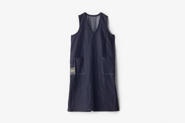 HW smock dress デニム ASEEDONCLOUD アシードンクラウド