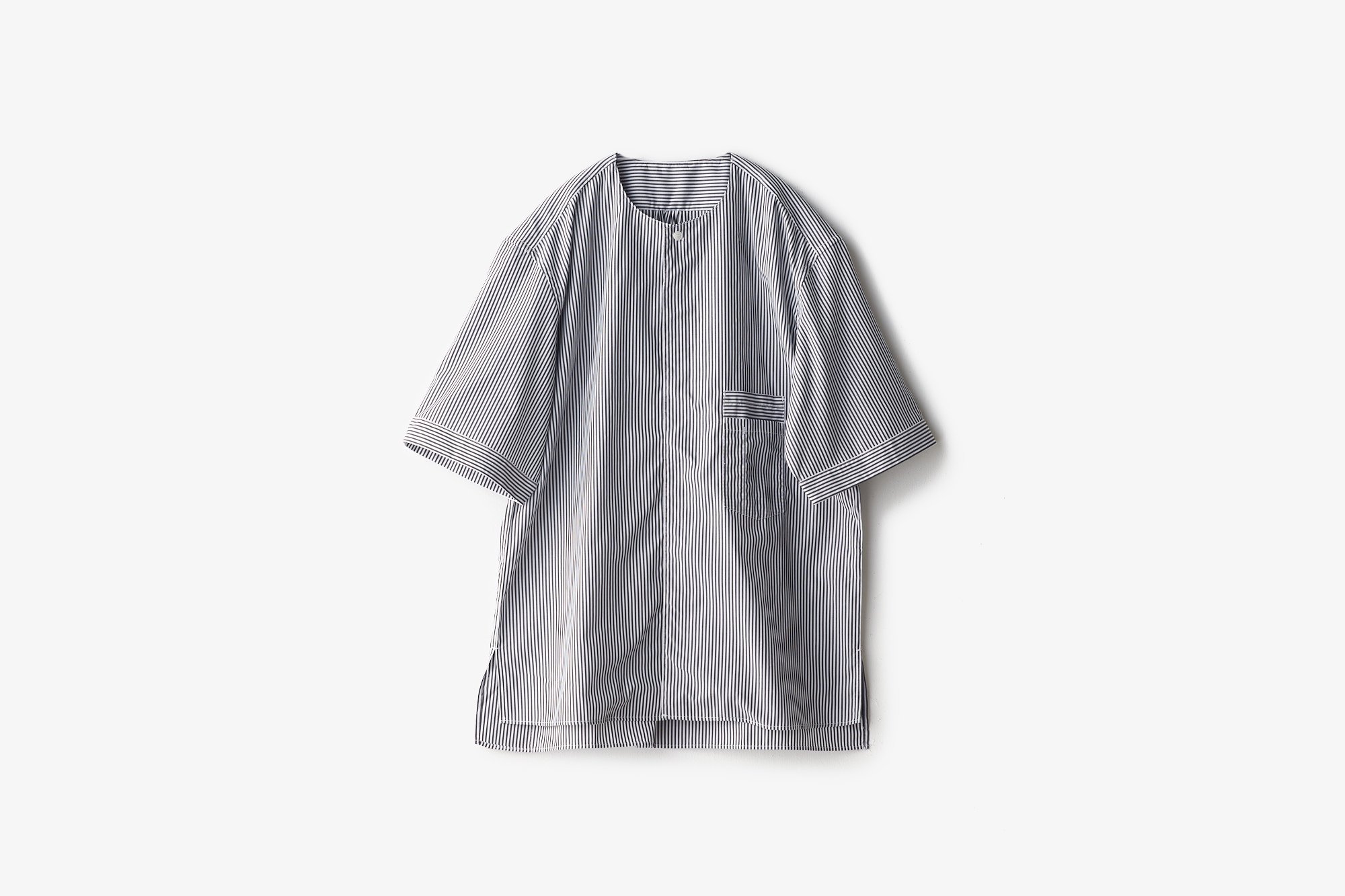 HW short sleeve shirt ストライプ｜ASEEDONCLOUD - パンと日用品の店 