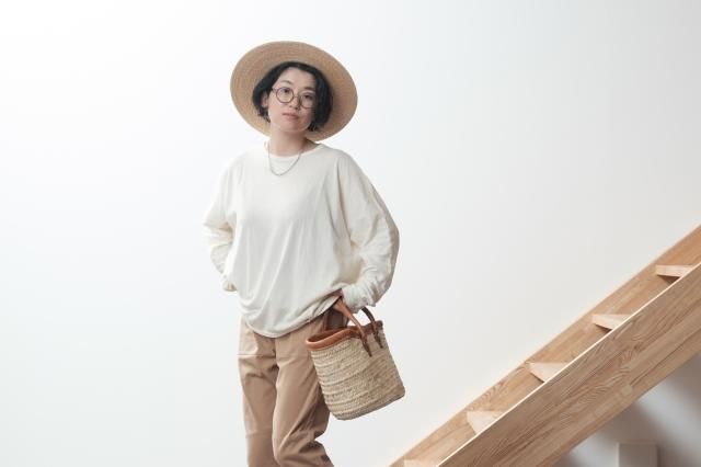 maru t LONG SLEEVES cotton サイズ2 tamaki niime 玉木新雌