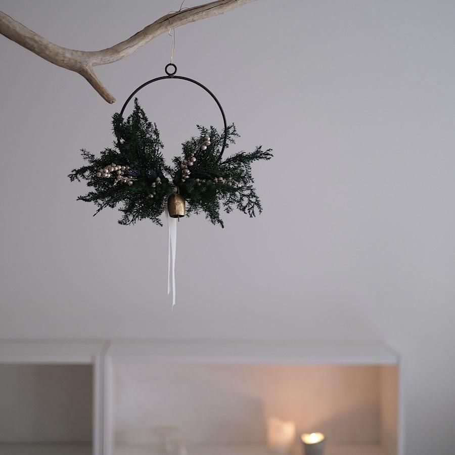 brown wire wreath 02boxդ