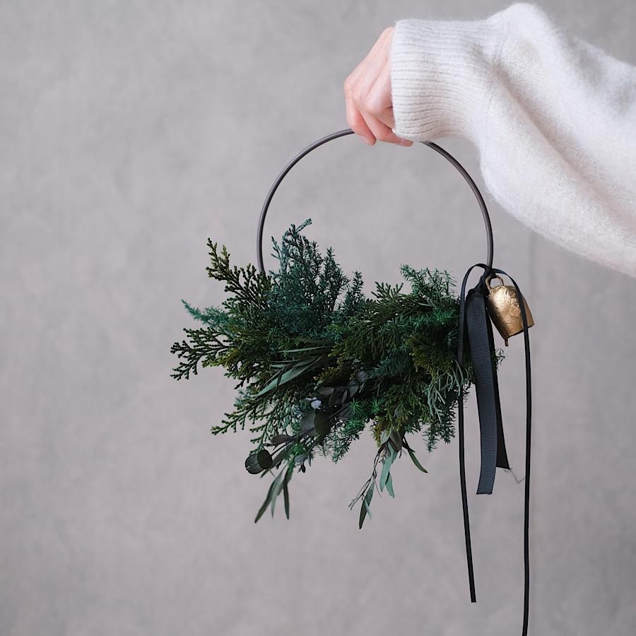 brown wire wreath 03boxդ
