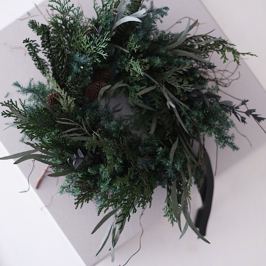 forest wreath 01（box付き）