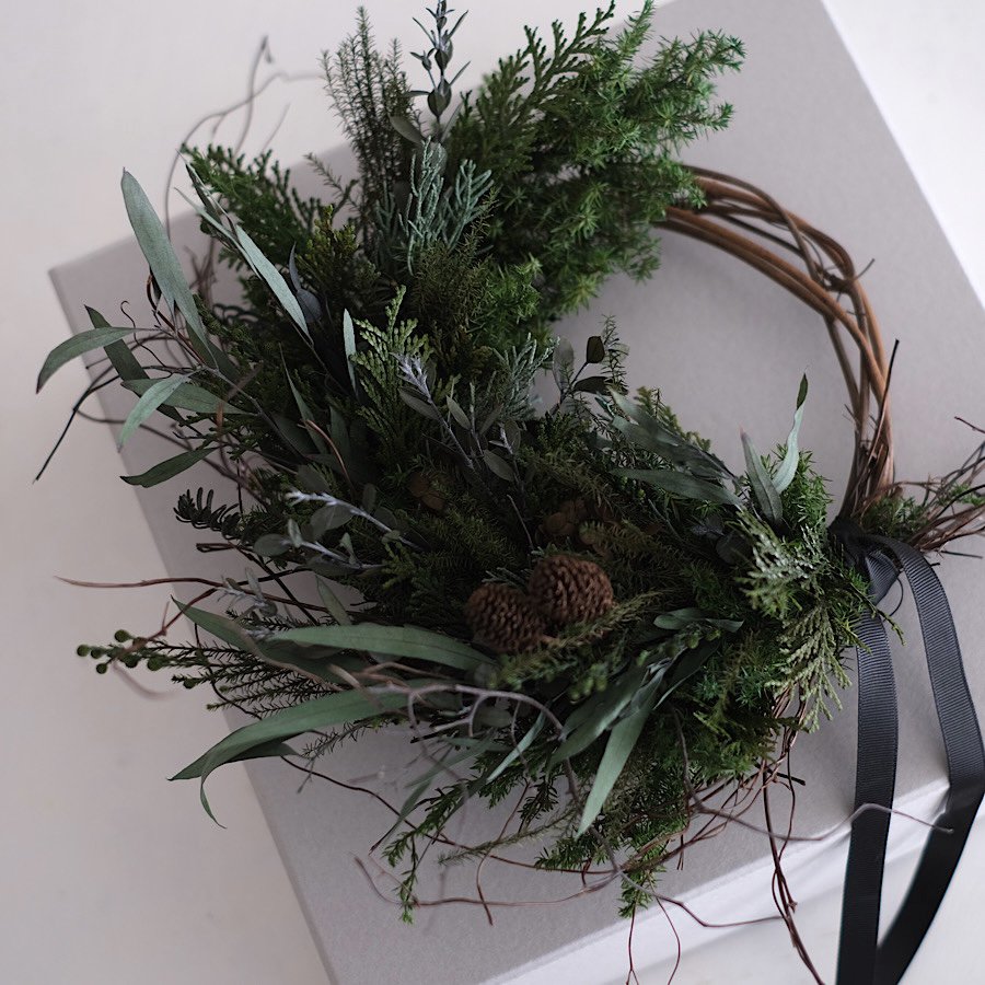 forest wreath 04（box付き）