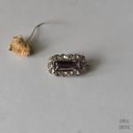 アメジスト リトルスクエアブローチ