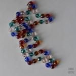 カラフルヴィヴィッドビーズ ロングネックレス