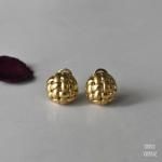 ゴールドメッシュ ドームピアス