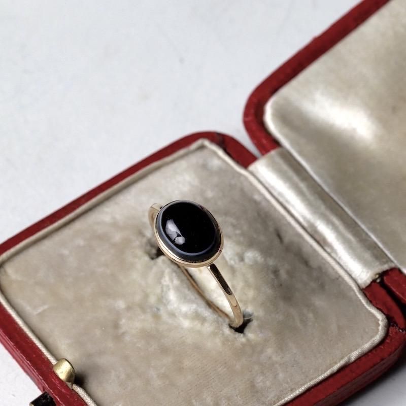 15kゴールド ブルズアイアゲートリング Chirol Vintage ヴィンテージ ジュエリー通販 アンティーク アクセサリーのセレクトショップ 15kゴールド ブルズアイアゲートリング Chirol Vintage ヴィンテージ ジュエリー通販 アンティーク アクセサリーのセレクトショップ