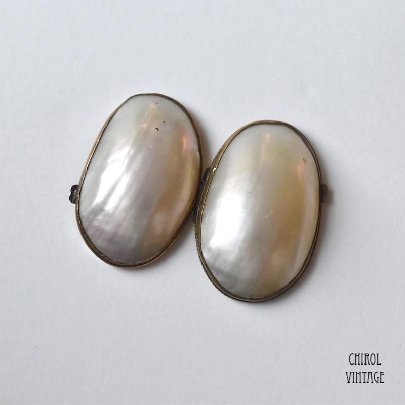 アンティーク マザーオブパール エッグケース - CHIROL VINTAGE