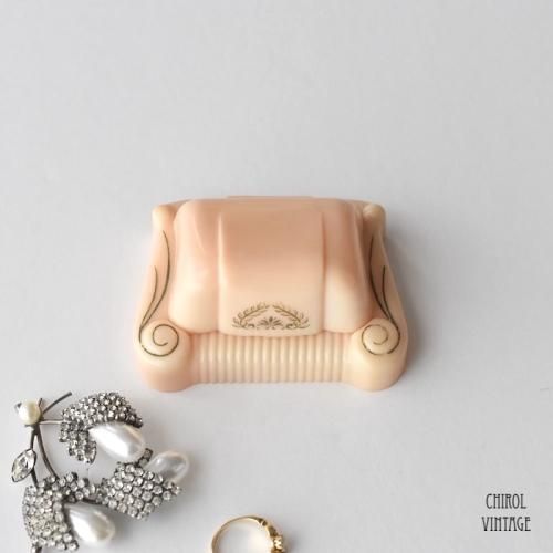 Denmison ペールピンク ダブルリングケース