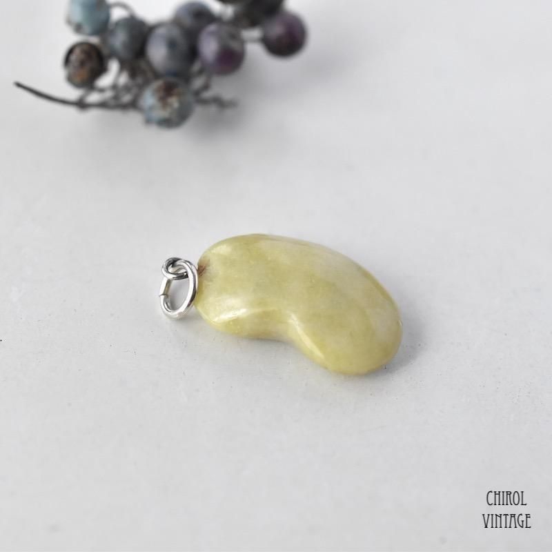 アンティーク コネマラマーブル キドニービーンチャーム - CHIROL