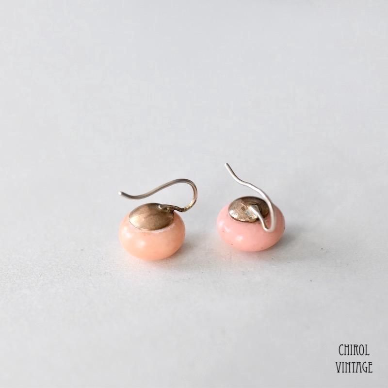 CHIROL Vintage シェルデザイン 貝殻 シルバーイヤリング CHIROL Vintage シェルデザイン 貝殻 シルバーイヤリング