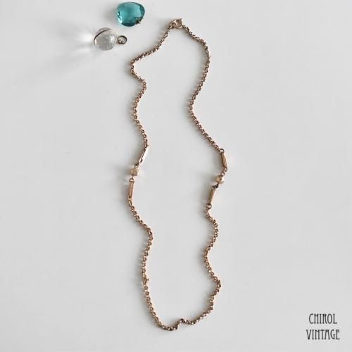 ロールドゴールド ファセットリンク ファンシーチェーン