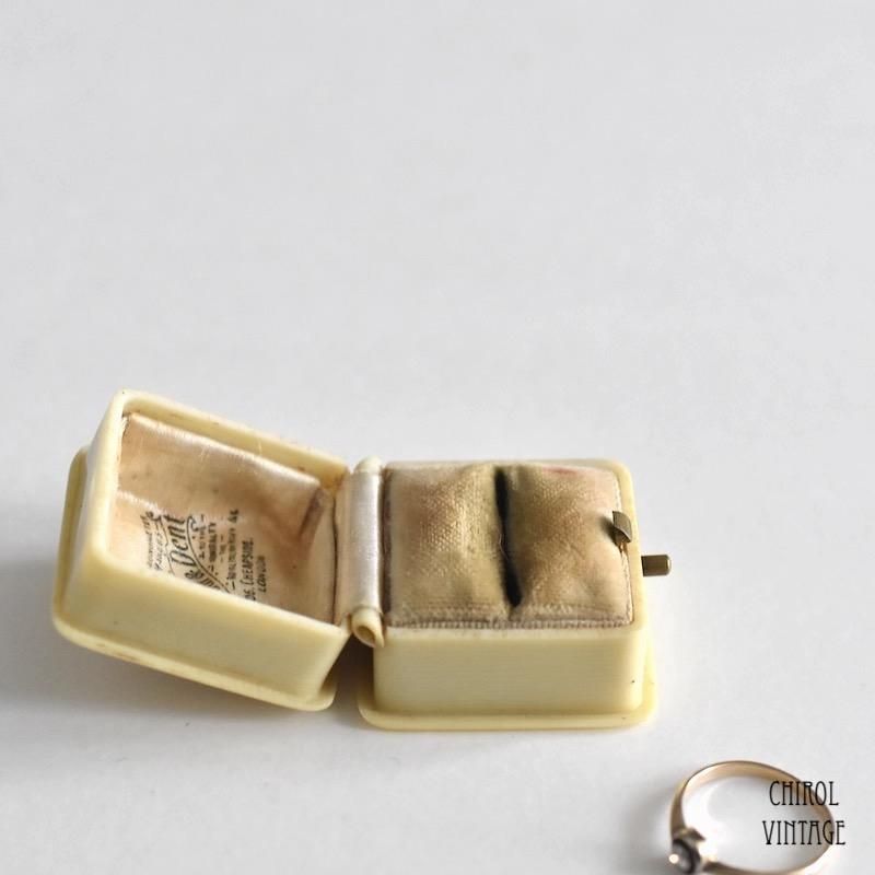 セルロイド リングケース ・Kendal&Dent・ - CHIROL VINTAGE