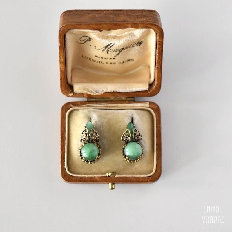 ペキングラス フィリグリーイヤリング