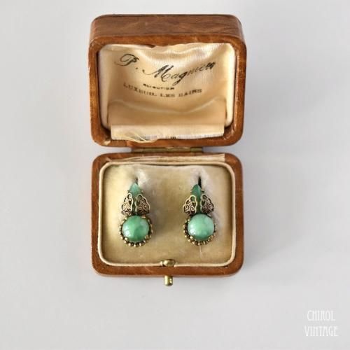 ペキングラス フィリグリーイヤリング