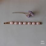 Coroコロ ピンクルーサイトブレスレット