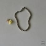 アールデコ リトルクリアグラスブレスレット