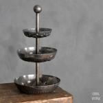 シルバー メタルジュエリートレイ