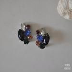 カラフル ヴィヴィッドビジュー イヤリング