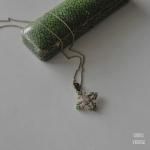 エドウォーディアン クロスペンダントネックレス