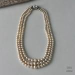 トリプルストランド パールネックレス