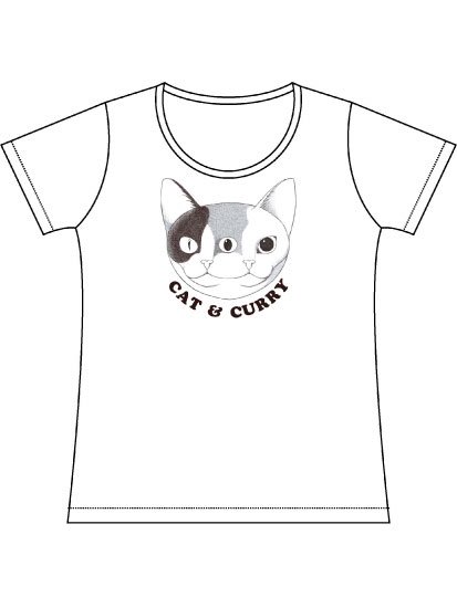 CAT & CURRY T-SHIRT