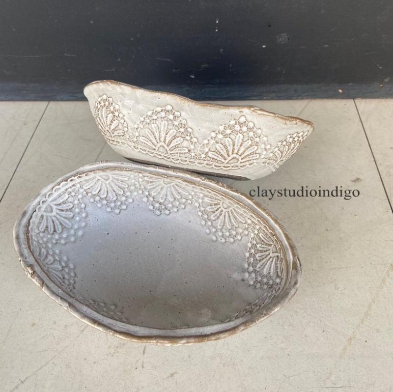 うつわとけし あおよ さん 作家もの 一点もの 大皿 うつわとけし あおよ さん 作家もの 一点もの 大皿