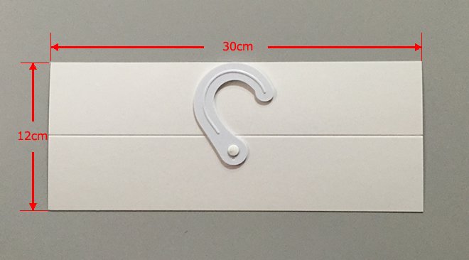 30cm無地生地ハンガー - 見本帳・サンプル帳 ・テキスタイル制作の株式会社みずしま加工