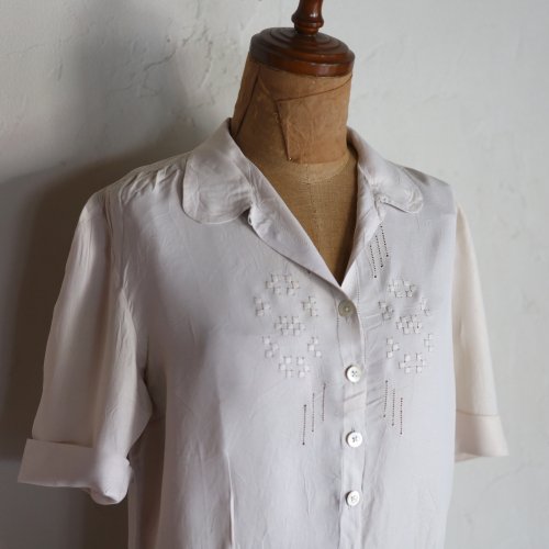 1960's vintage blouse / ɥΥ֥饦