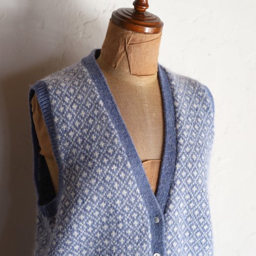 vintage knit vest / ͤΥ˥åȥ٥