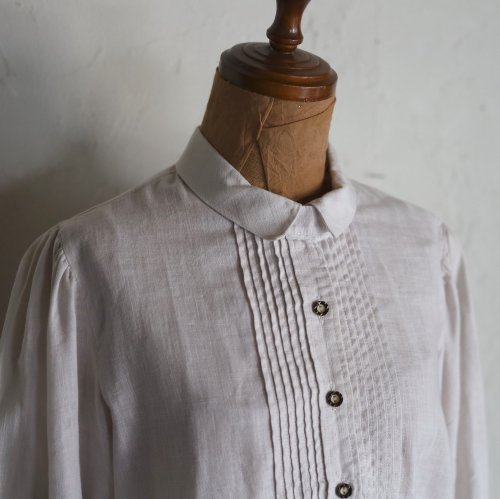 vintage tyrol blouse  /  リネンコットンのチロルブラウス