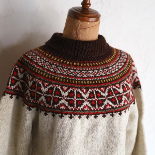 vintage hand knit sweater /СΥȥ˥å