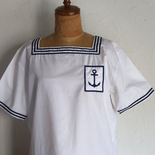 vintage marine shirt from FRANCE / フランス海軍のシャツ
