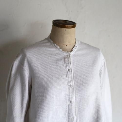 <img class='new_mark_img1' src='https://img.shop-pro.jp/img/new/icons14.gif' style='border:none;display:inline;margin:0px;padding:0px;width:auto;' />1900's cotton blouse from FRANCE / ͤΥåȥ֥饦