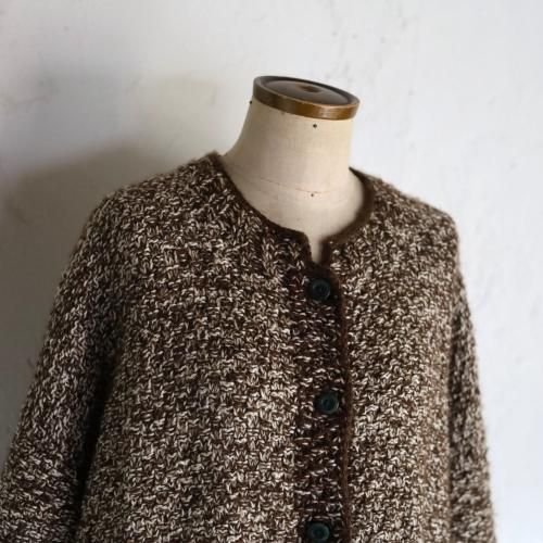 <img class='new_mark_img1' src='https://img.shop-pro.jp/img/new/icons14.gif' style='border:none;display:inline;margin:0px;padding:0px;width:auto;' />vintage hand knit cardigan / ݥåΤĤԤߥǥ