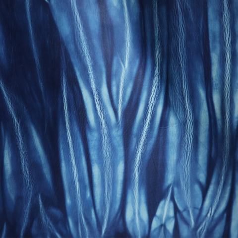 SHIBORI AI [絞り藍] - 浅草革卸問屋 久保柳商店｜皮革、見本帳