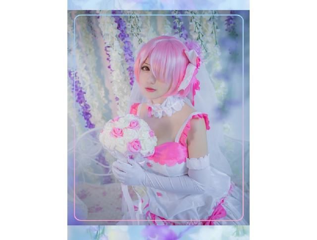 リゼロ ラム コスプレ ウエディング 51K3bSLDKXL._AC_UL210_SR210,